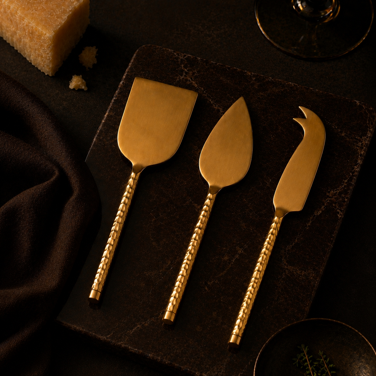 Hammered Cheese Set  image 3